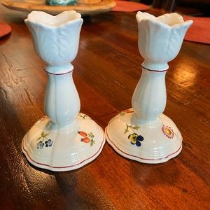 Villeroy & Boch candlestick holders